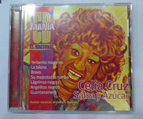 Celia Cruz. Salsa Y Azúcar. Cd Org Usado. Qqa.