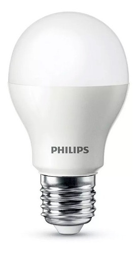 Lamparas Foco Philips Led Bulbo 4w = 40w Calida E27 Oferta