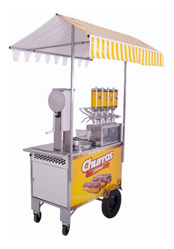 Imagem 5 de 6 de Carrinho Churros Gourmet Masseira Engrenagem 4 Doceiras - R2