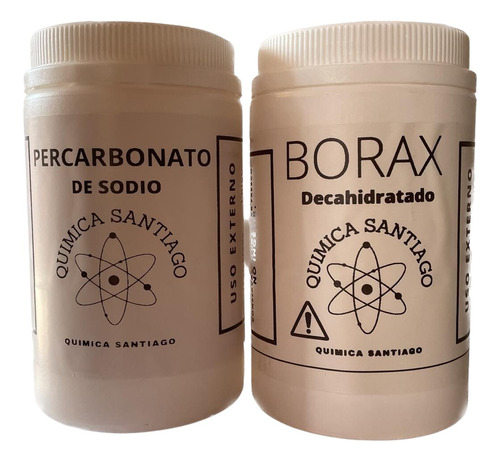 Bórax Decahidratado 1 Kg + Percarbonato De Sodio 1 Kg