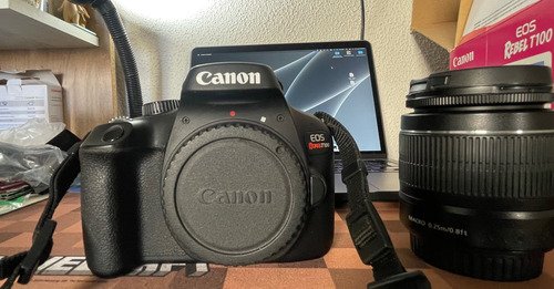 Canon Eos Rebel T100 Ca2628c019aa Kit 18-55 70-300mm (Usado)