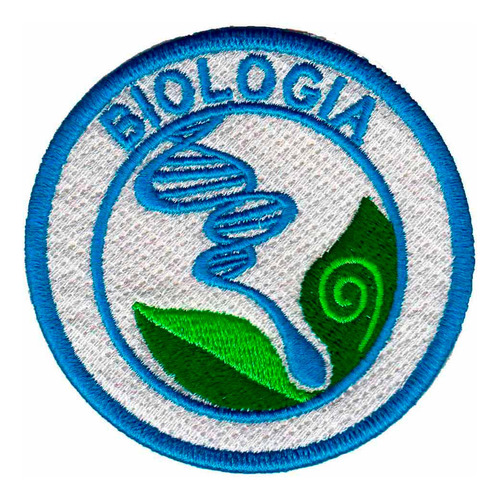 Patch Bordado - Simbolo Curso Biologia Ap00031-459