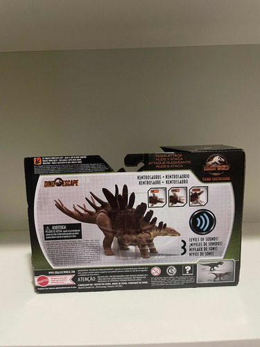 Imagem 2 de 2 de Jurassic World Dino Escape Roar Attack Kentrosaurus
