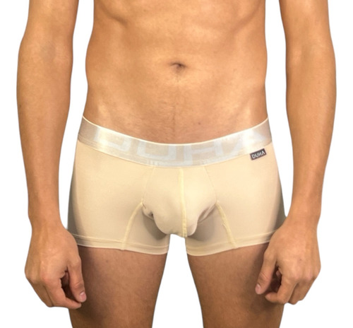 Boxer Corto Hombre Duha Lickra Tacto Frio Color Nude