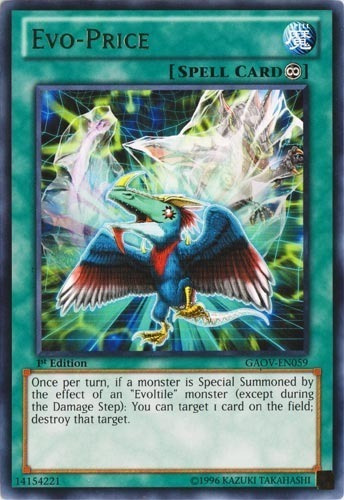 Evo-price (gaov-sp059) Yu-gi-oh!