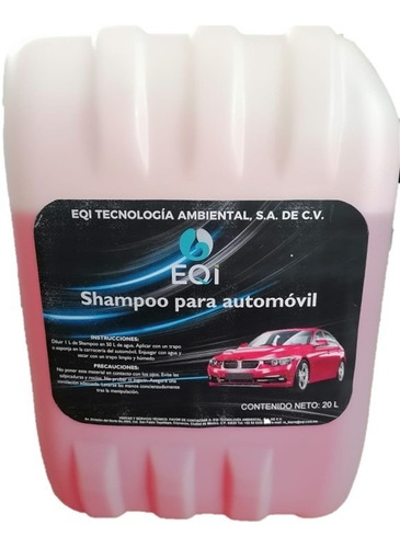 Shampoo Automotriz Concentrado Biodegradable