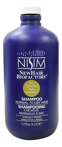 Nisim Shampoo Anti Caída Normal A Seco 1.0 Lt