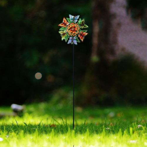 Con Estaca De Jardín Decoración Del Hogar Mariposa