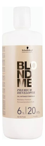 Oxidante Blond Me 6% 20 Vol  Schwarzkopf 60 Ml