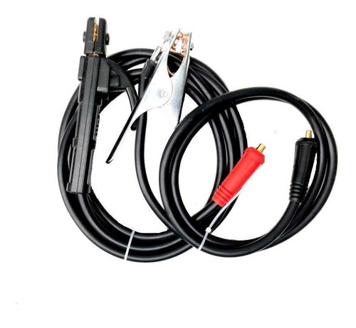 Kit Cables Para Inversor Soldador Porta Electrodo Y Tierra 