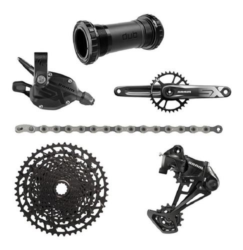 Grupo Sram Sx/nx 1x12 Vel Monoplato Hidraulico Bicicleta Mtb