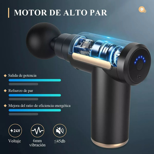 Pistola De Masaje Relajación Muscular Alivio Del Dolor Pisto