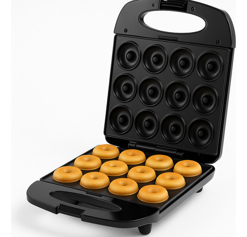 Máquina Mini Donas 12 Cavidades Antiadherente 900 W | Donuts