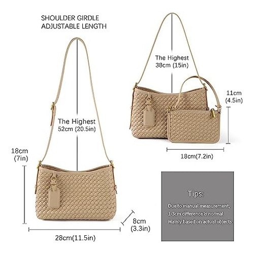 Sharpad Bolso De Mano Tejido Para Mujer Bolsos Para Mujer Bo
