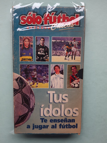 Tus Ídolos Te Enseñan A Jugar Al Fútbol / Vhs / Sólo Fútbol