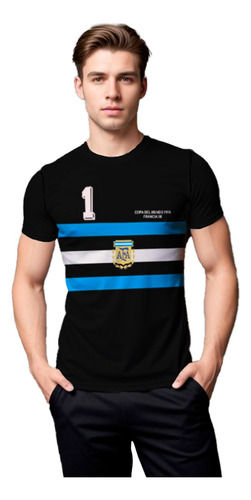 Camiseta Arquero Argentina Carlos Roa 1998 Kingz Fut087