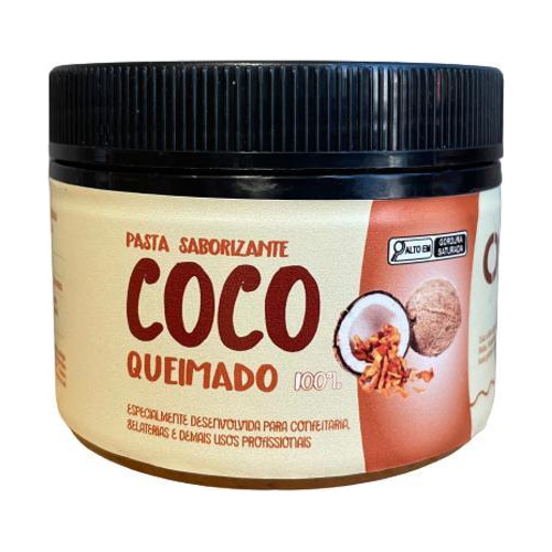 Pasta De Coco Queimado 100% Vegano  Blend 200g