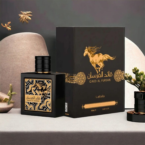 Perfume Qaed Al Fursan Lattafa Eau De Parfum 90ml