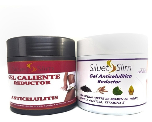 Gel Reductor Frio+ Gel Reductor Caliente 500g C/u