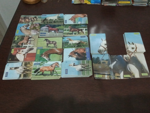 Cartões Telefonicos Série Cavalos Telefonica Completa