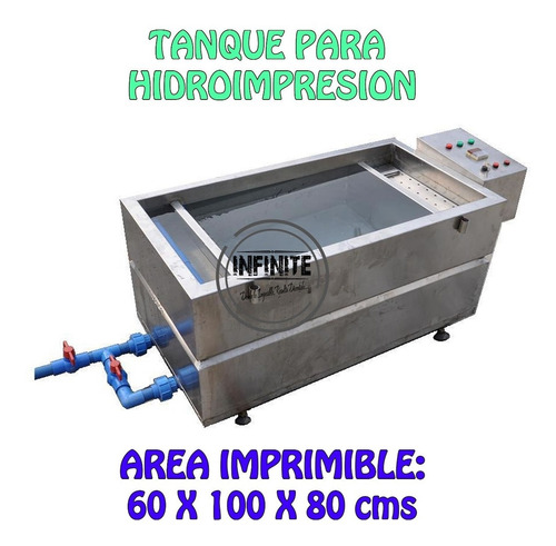 Tanque Para Impresion Hidrografica O Hidroimpresion