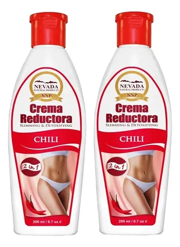2 Crema Reductora Chili 200ml - mL a $374
