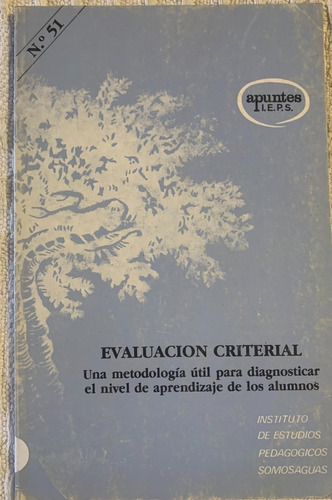 Libro Evaluacion Criteria + Como En Un Espejo