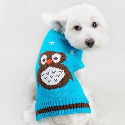 Nacio - Ropa Para Mascotas Sueter De Buho Para Perros Y Gato