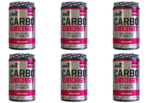 Imagen 1 de 6 de Carbo Energy Ena X 6 Unidades!!