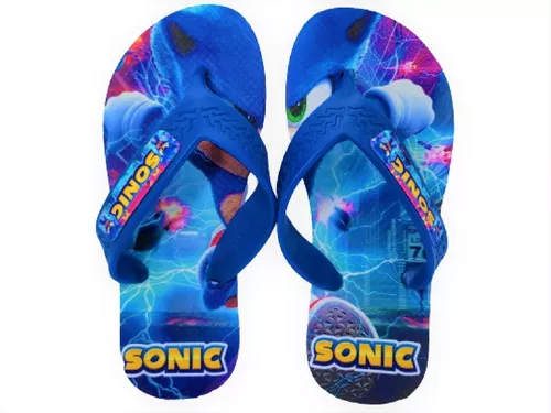 CHINELO PERSONALIZADO SONIC 6 JOGO