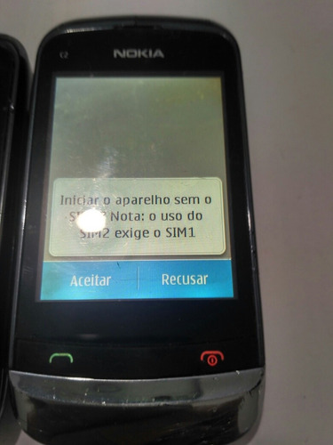 Celular Nokia C2 06 Rm 702 Peças Placa, Teclado, Bateria