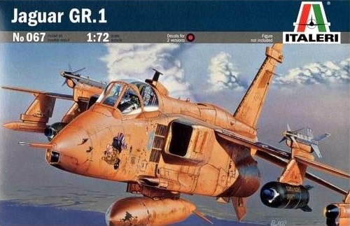 Avion Jaguar Gr1 1/72 Italeri - No 067