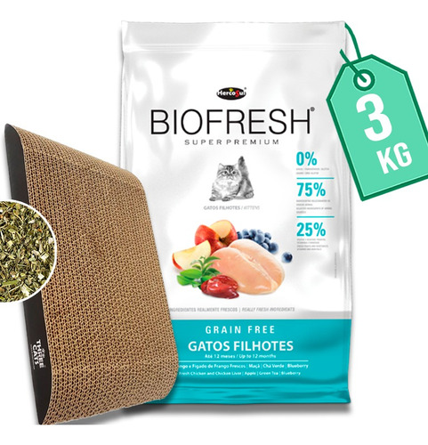 Alimento Biofresh Gatito Cachorro 3 Kg + Obsequio