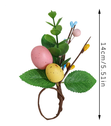 Anillos De Servilletas De Huevo De Pascua Soportes De Anillo