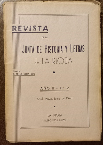Revista De La Junta De Historia Y Letras De La Rioja 1943 #2