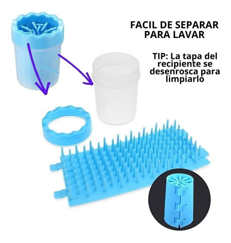 Limpia Patas - Lava Patas Para Mascotas