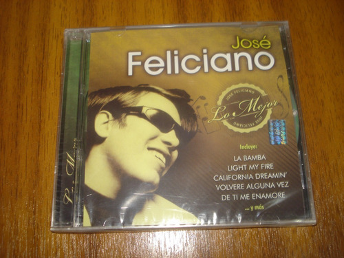 Cd Jose Feliciano / Lo Mejor (nuevo Y Sellado) 