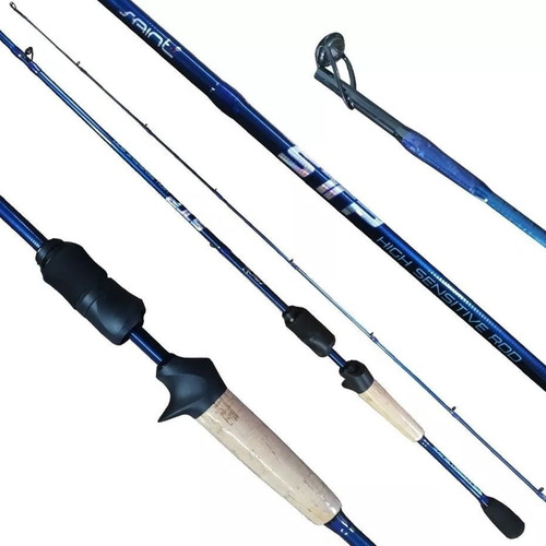 Vara De Pesca Stp 581 Bc 3-8 Lbs Saint Plus - Carretilha 