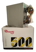 Comprar Fuente De Poder De 500 Watts Marca: Emerald Nueva Sellada