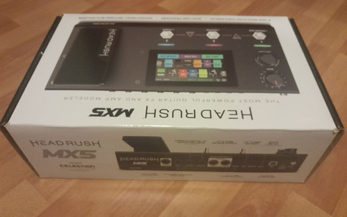 Pedalera Multiefecto Headrush Mx5 Negro (Usado)