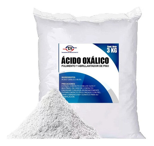 Ácido Oxálico Chino 3 Kg