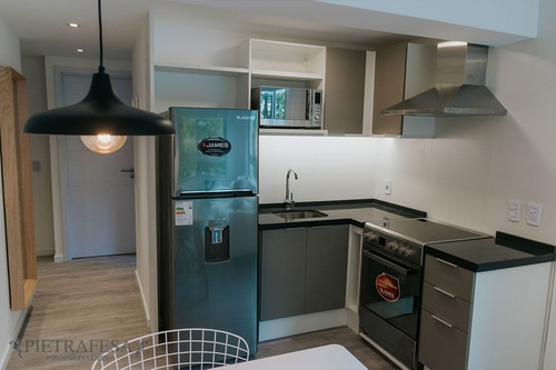 Imagen 6 de 14 de Apartamento En Venta A Estrenar 1 Dormitorio 1 Baño Con Doble Terraza Con Parrillero- San Jose- Centro