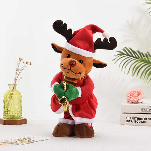 Nuevo Juguete Eléctrico De Papá Noel Que Canta Y Baila 2024