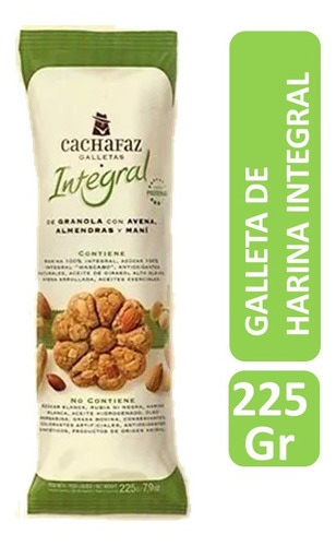 Galletas Cachafaz Granola Con Almendras X 225g - 6u