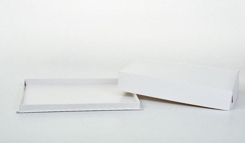 Imagen 1 de 4 de Caja Base Bandeja + Tapa 1kg 33,5x25,5x6 Cm (x50u) - 041a