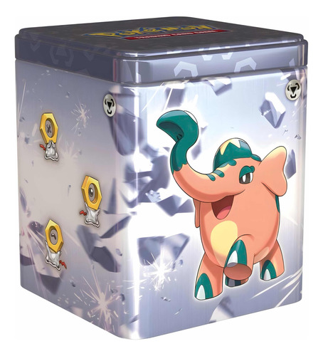 Pokémon Tcg: Metal Stacking Tin (español)