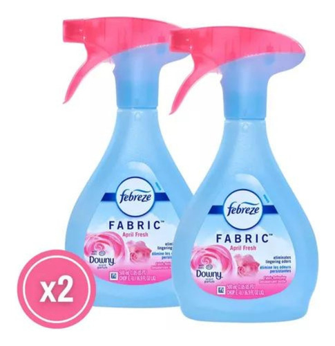 Febreze Eliminador Olores Downy April Fresh 500ml - Pack X2