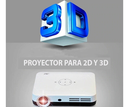 Proyector 3 D Portatil, Ultra Ligero Excelente Calidad 