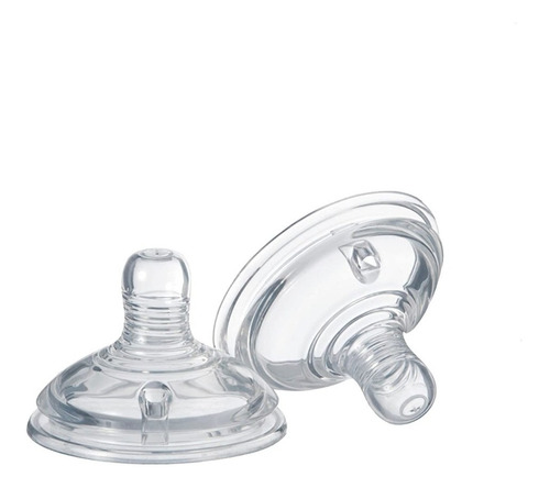 Tommee Tippee Closer To Nature Tetina Flujo Rapido, 6+m 2pzs