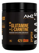 Comprar Bcaa Amz Glutamina L-carnitina 30 Servicios Los Sabore Sabor Naranja